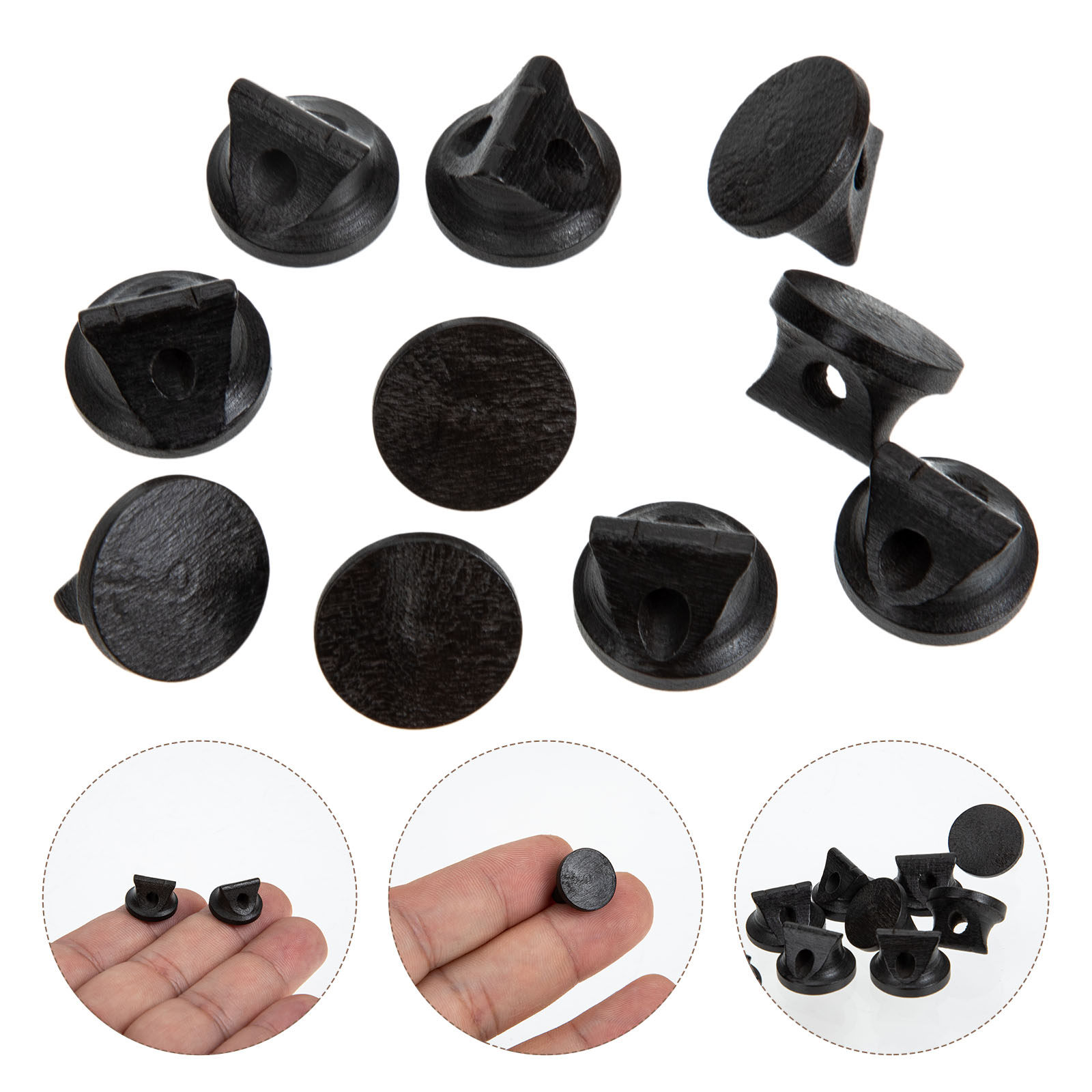 Erhu Violin Chinese - 10 stuks houten Erhu-brug Erhu-accessoires Chinese