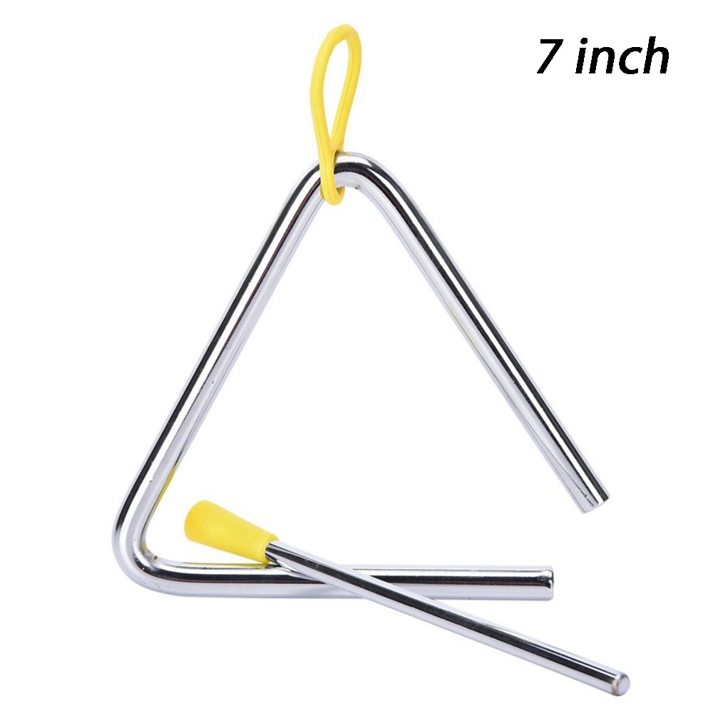 Musical Instrument Triangle - Roestvrijstalen driehoekige rubberen grip voor muziekinstrumenten
