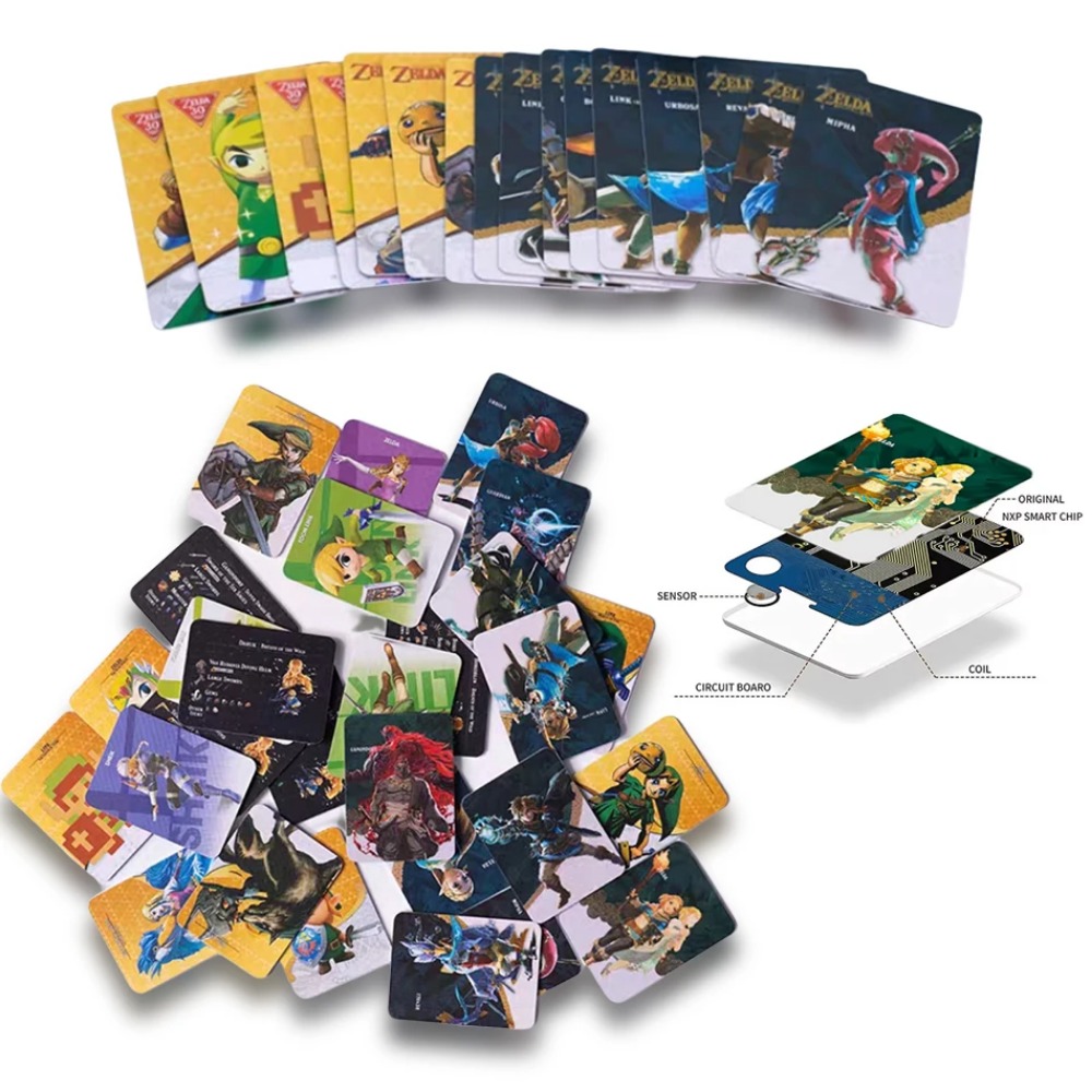Musical Instrument Zelda - Gamekaarten Grote/Mini NFC Gamekaarten Fantasy Adventure