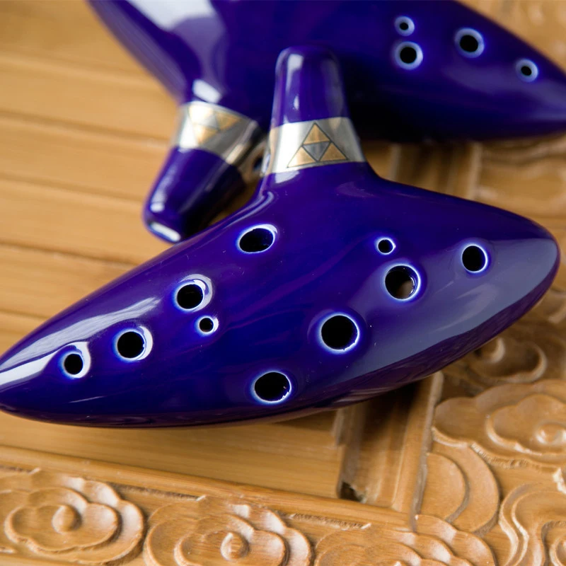 Musical Instrument Zelda - Ocarina Keramische Legende Van 12 Gaten