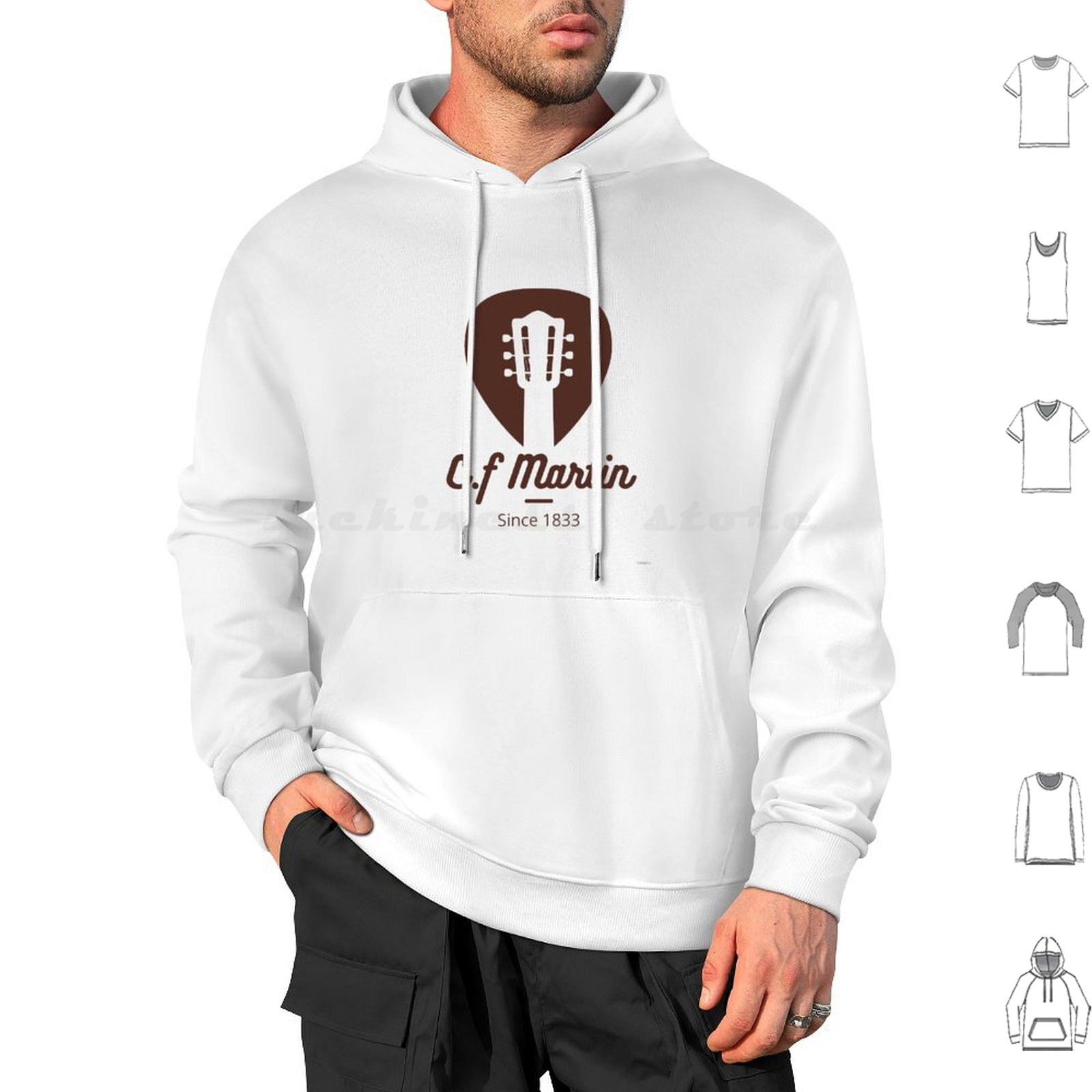 Gitaren 1833 Hoodies met lange - Musical Instrument Companies recensie en prijs