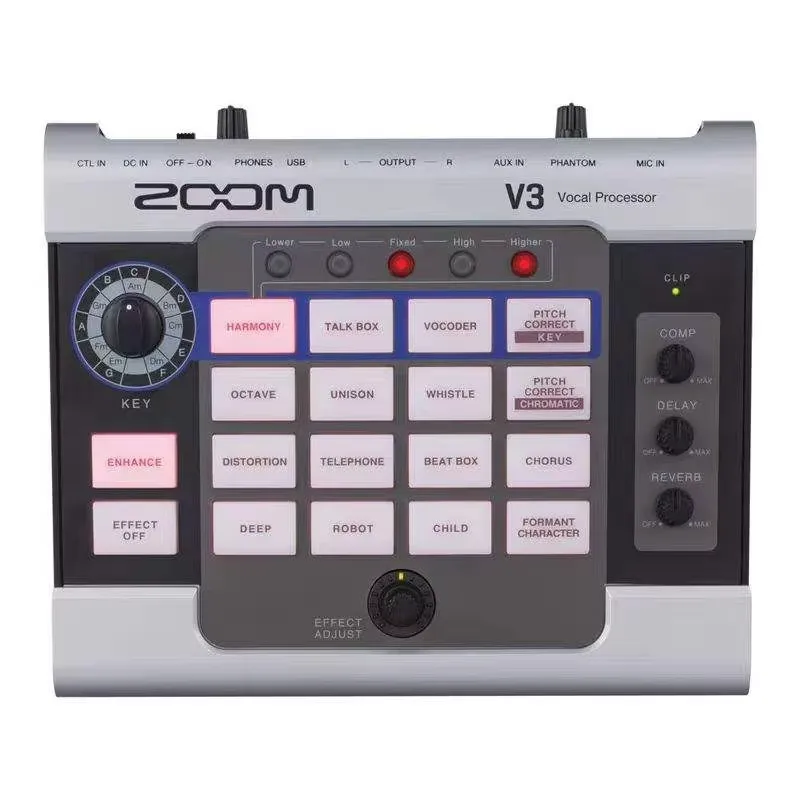 ZOOM V6/V3 Live Performance Ha - Musical Instrument Harmony recensie en prijs