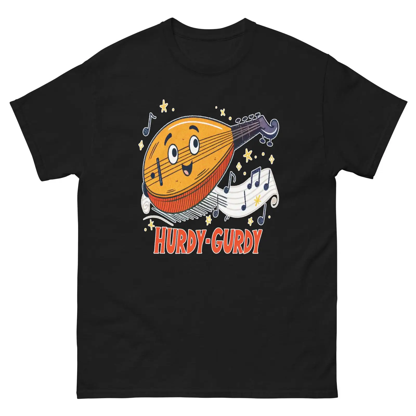 Hurdy Gurdy T-shirt Muziekinst - Musical Instrument Hurdy Gurdy recensie en prijs