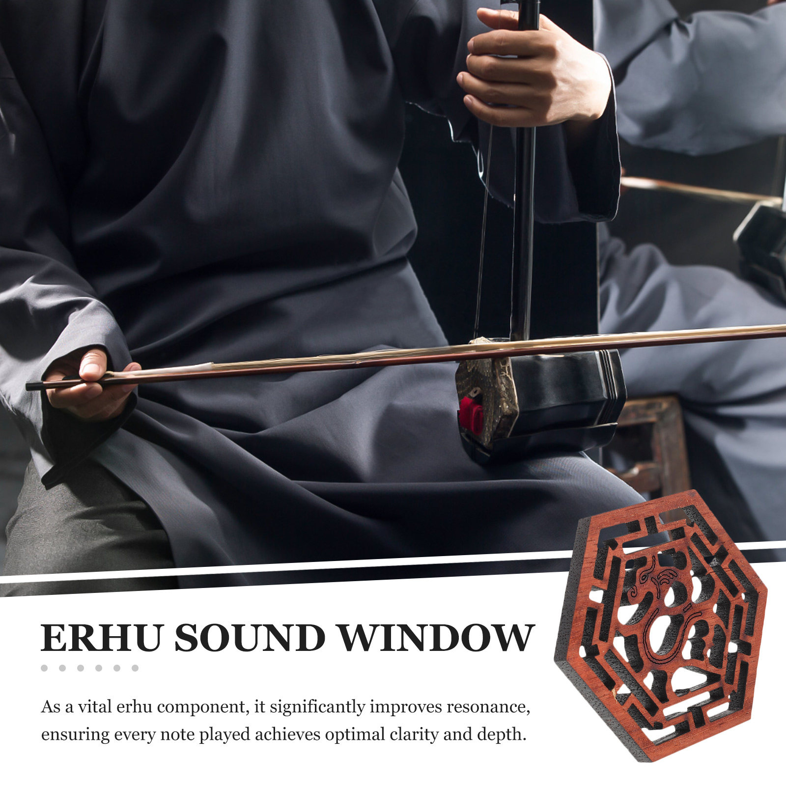 Premium palissander Erhu klank - Erhu Violin Chinese recensie en prijs
