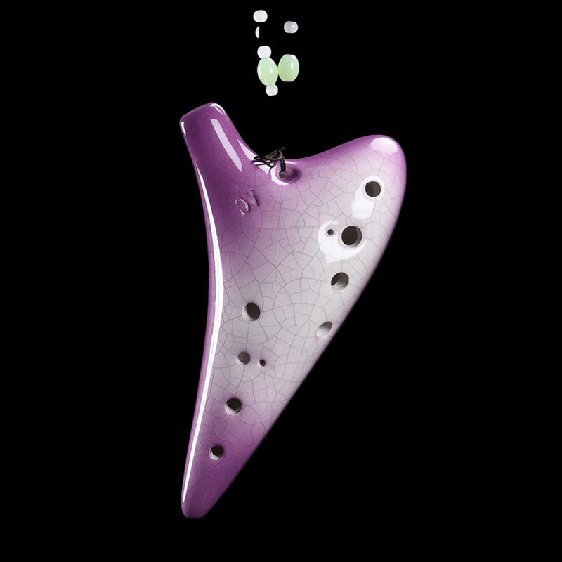 Paars Keramiek Ocarina 12 Gate - Musical Instrument Zelda recensie en prijs