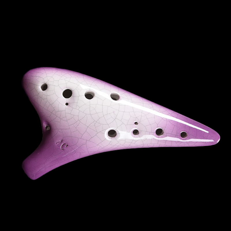 Paars Keramiek Ocarina 12 Gate - Musical Instrument Zelda recensie en prijs