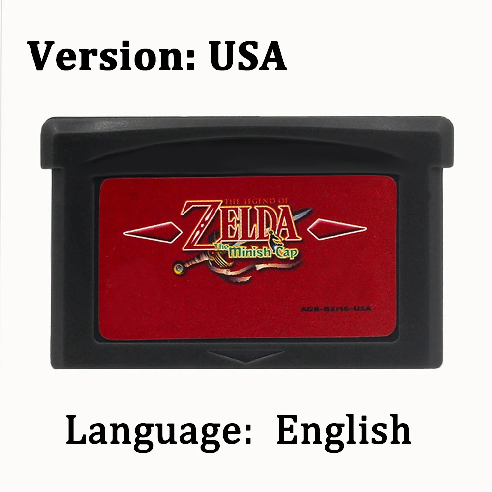 Nieuwe GBA Game Card Cartridge - Musical Instrument Zelda recensie en prijs