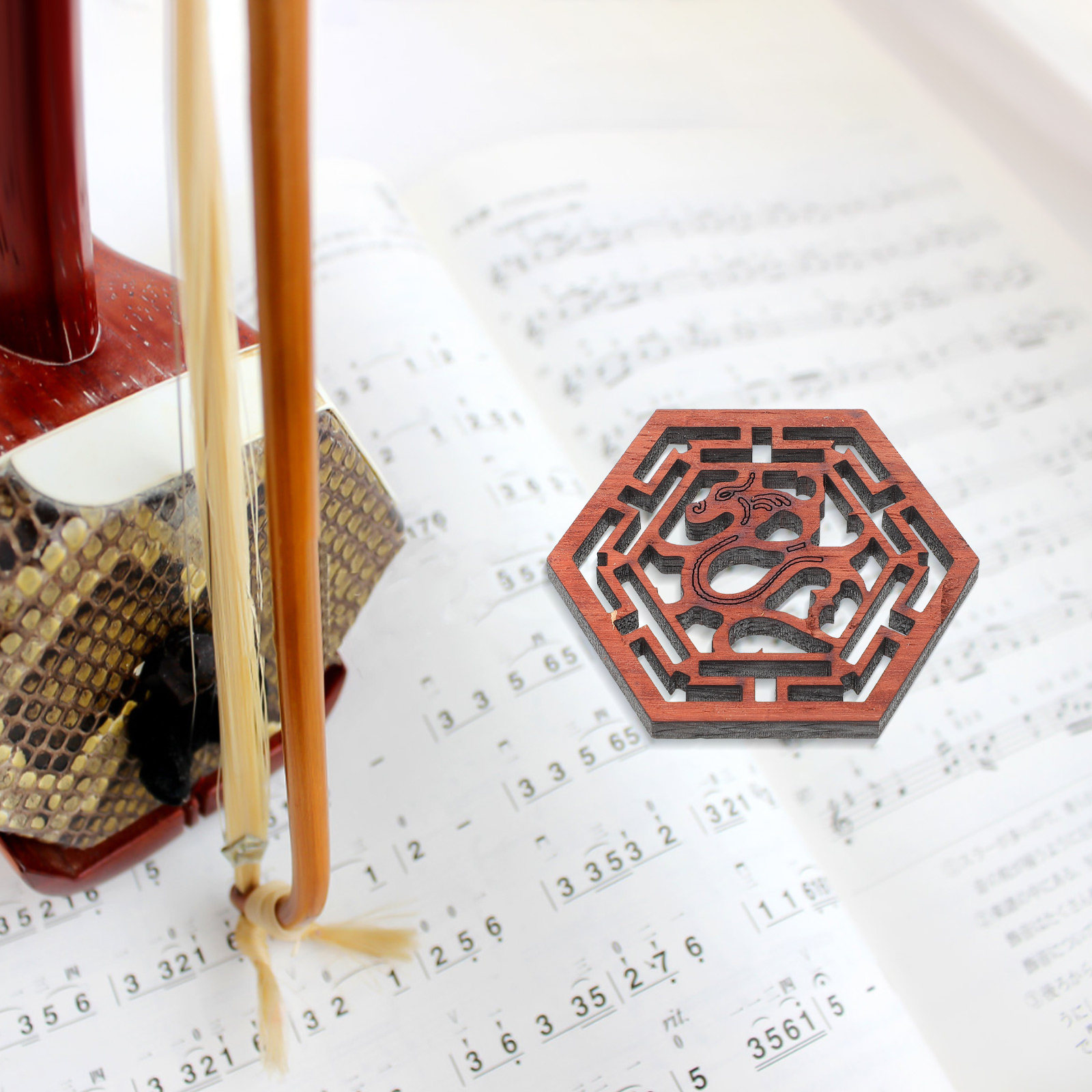 Handgemaakt Redwood Erhu-gelui - Erhu Violin Chinese recensie en prijs