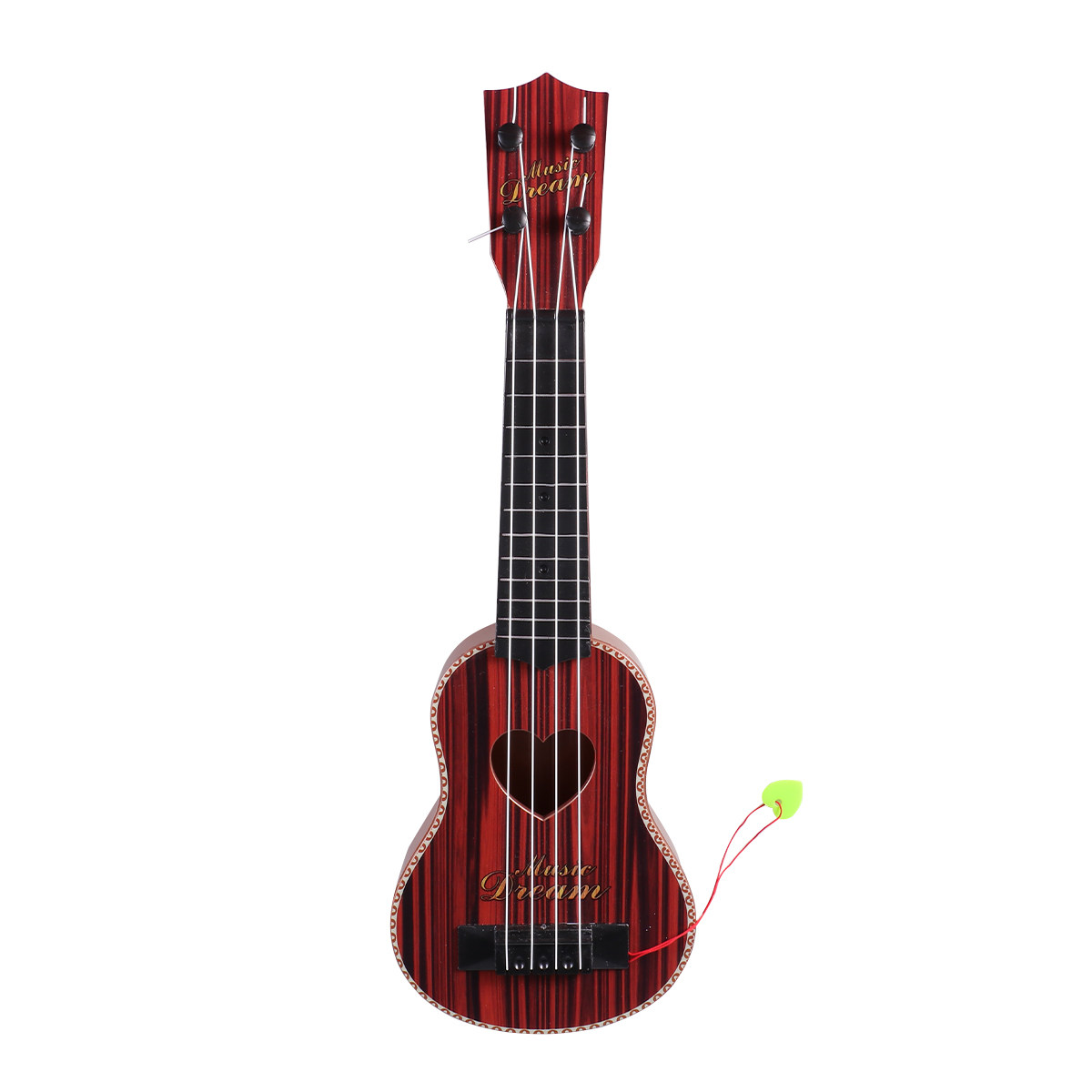 Mini-ukulele 44 cm bruin, held - Musical Instrument Harmony recensie en prijs