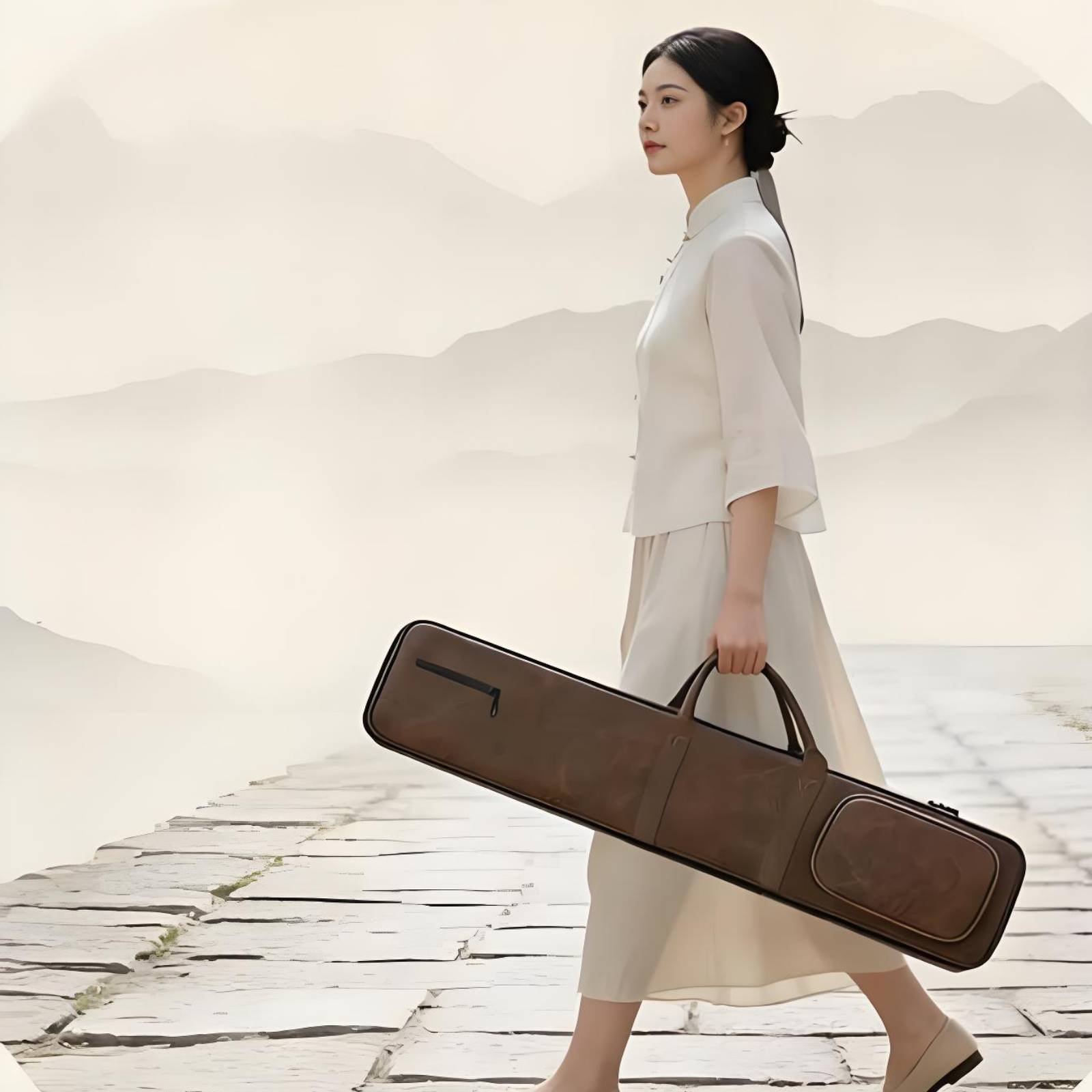 Erhu Case PU lederen Erhu tas  - Erhu Violin Chinese recensie en prijs