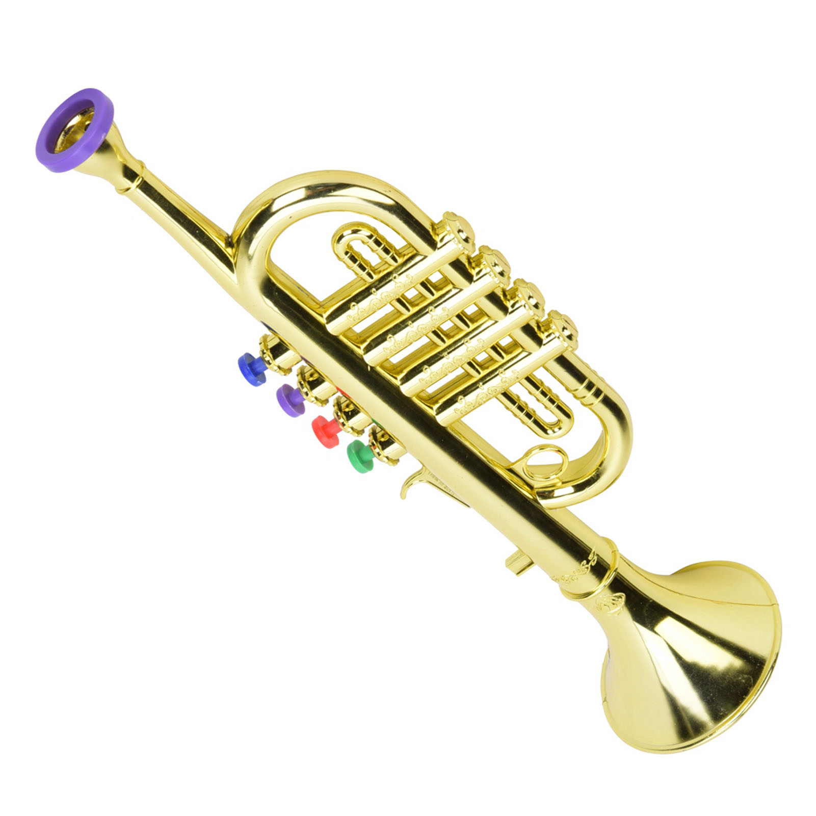 Kid Trompet Gouden Gecoat Plas - Musical Instrument Project recensie en prijs